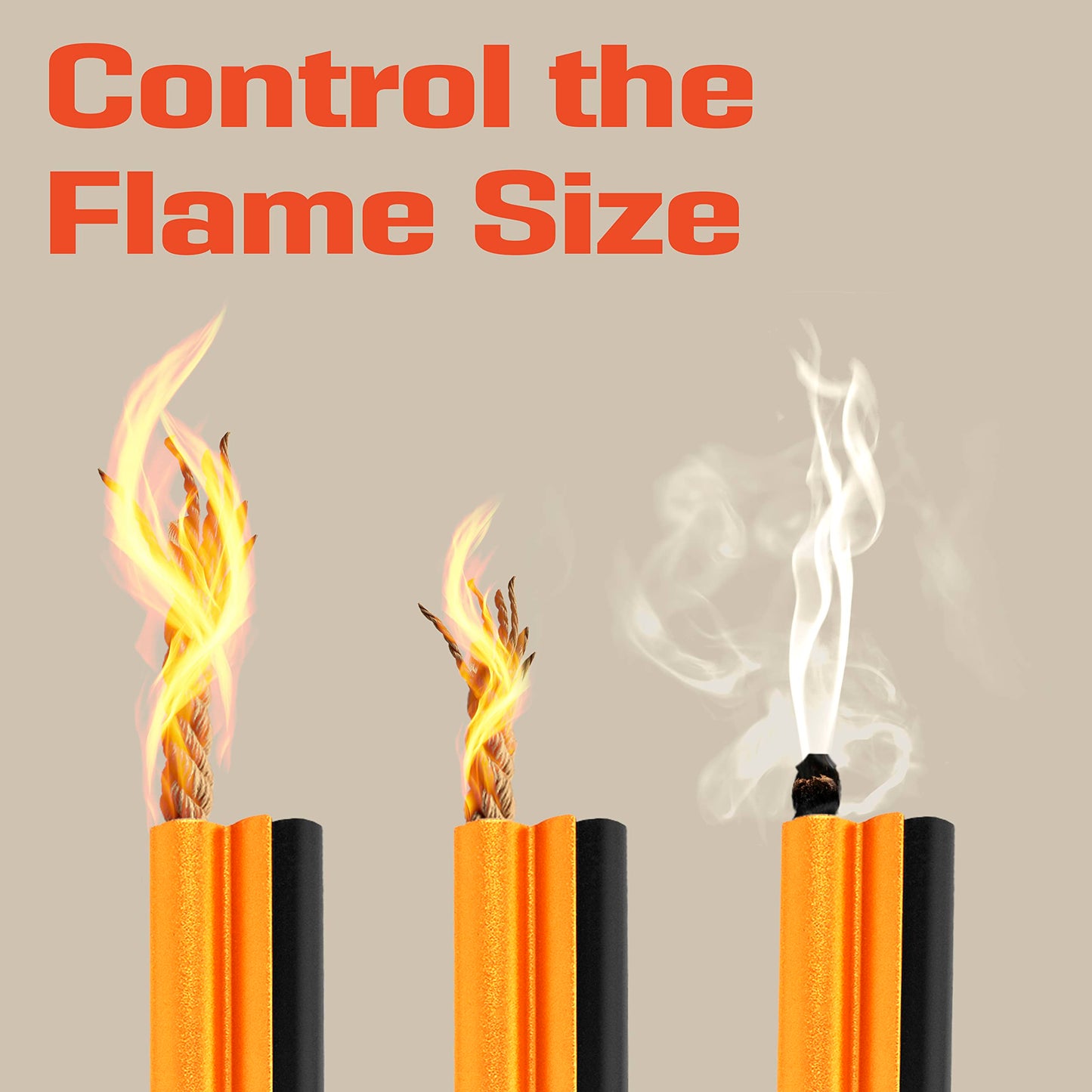 Fire Starter Survival Tool - All-in-One Patented Flint and Steel Fire Starter Kit - Ferro Rod Fire Starter with 36" Waterproof Tinder Wick Rope and Steel Fire Striker | Prepared4X