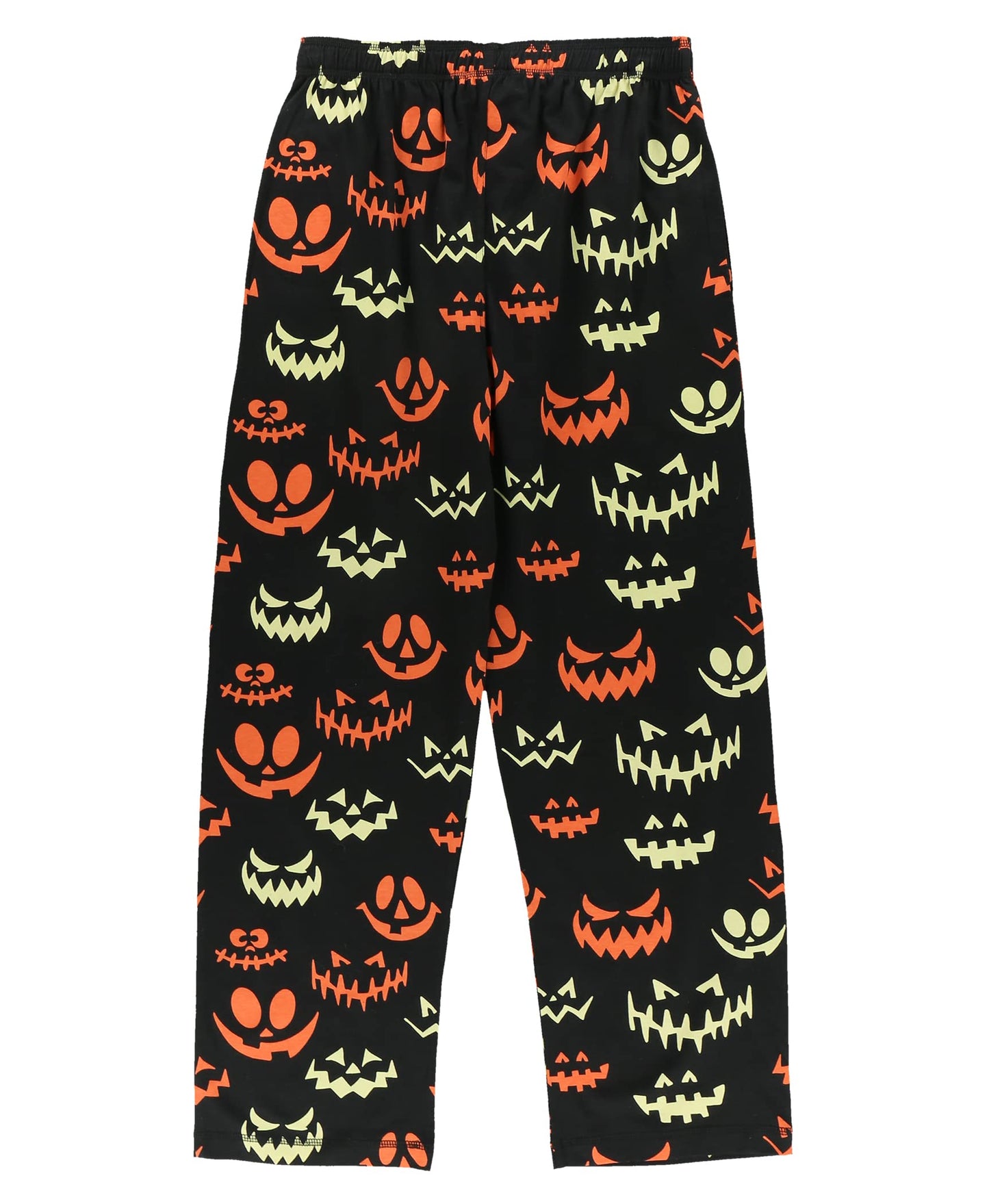 Lazy One Funny Ocean Pajama Pants For Men, Men's Separate Bottoms, Lounge Pants, Halloween (Spooky Faces, Medium)