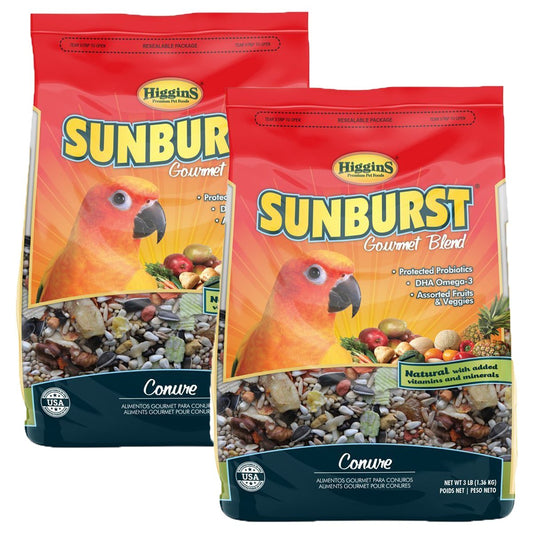 Higgins Sunburst Gourmet Food Mix for Conures