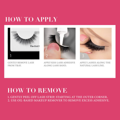 KISS Lash Couture Luxtensions Collection False Eyelashes Multipack, 'Volume Full Set', 14 mm, Super Slim Band, Light & Flexible Wear, Flat Lash & Laser Cut Technology, Includes 4 Pairs of Strip Lashes