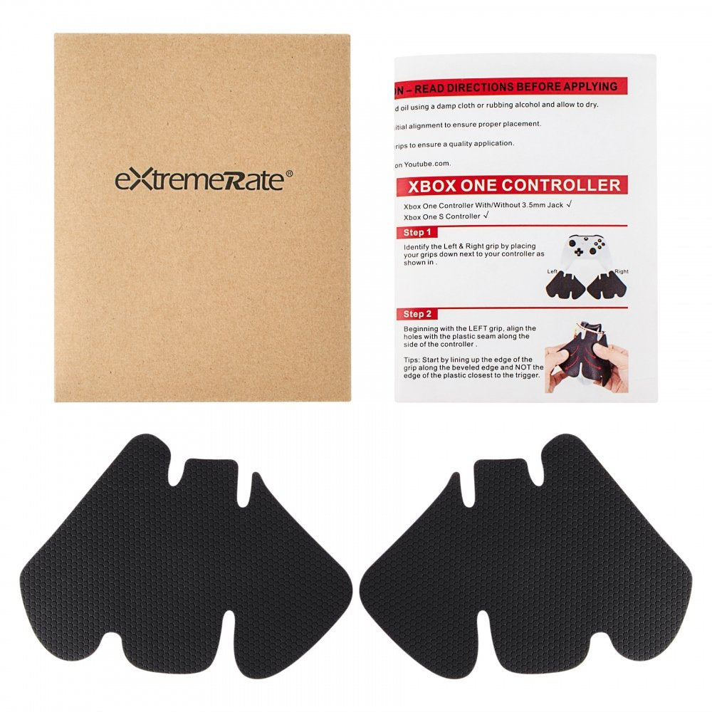 eXtremeRate Anti-Skid Sweat-Absorbent Controller Grip for Xbox One S X - Controller NOT Included