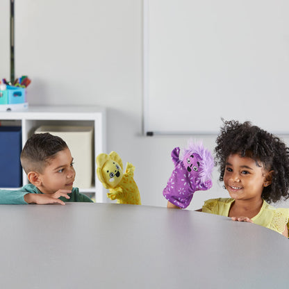 hand2mind Feelings Family Hand Puppets, Sensory Play Therapy Toys, Emotions for Toddlers, Dramatic Play Toys, Social Skills for Kids, Social Emotional Learning Activities, Calm Down Corner Supplies