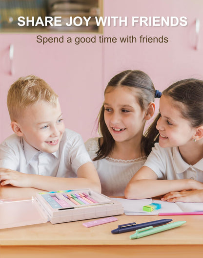 20PACK Mechanical Pencil, 8Pcs 0.5 0.7mm Mechanical Pencils Set With Eraser and 480 Pcs Refills, Cute Colored Preppy School Supplies Gift for Girls Writing - Come With Custom Case