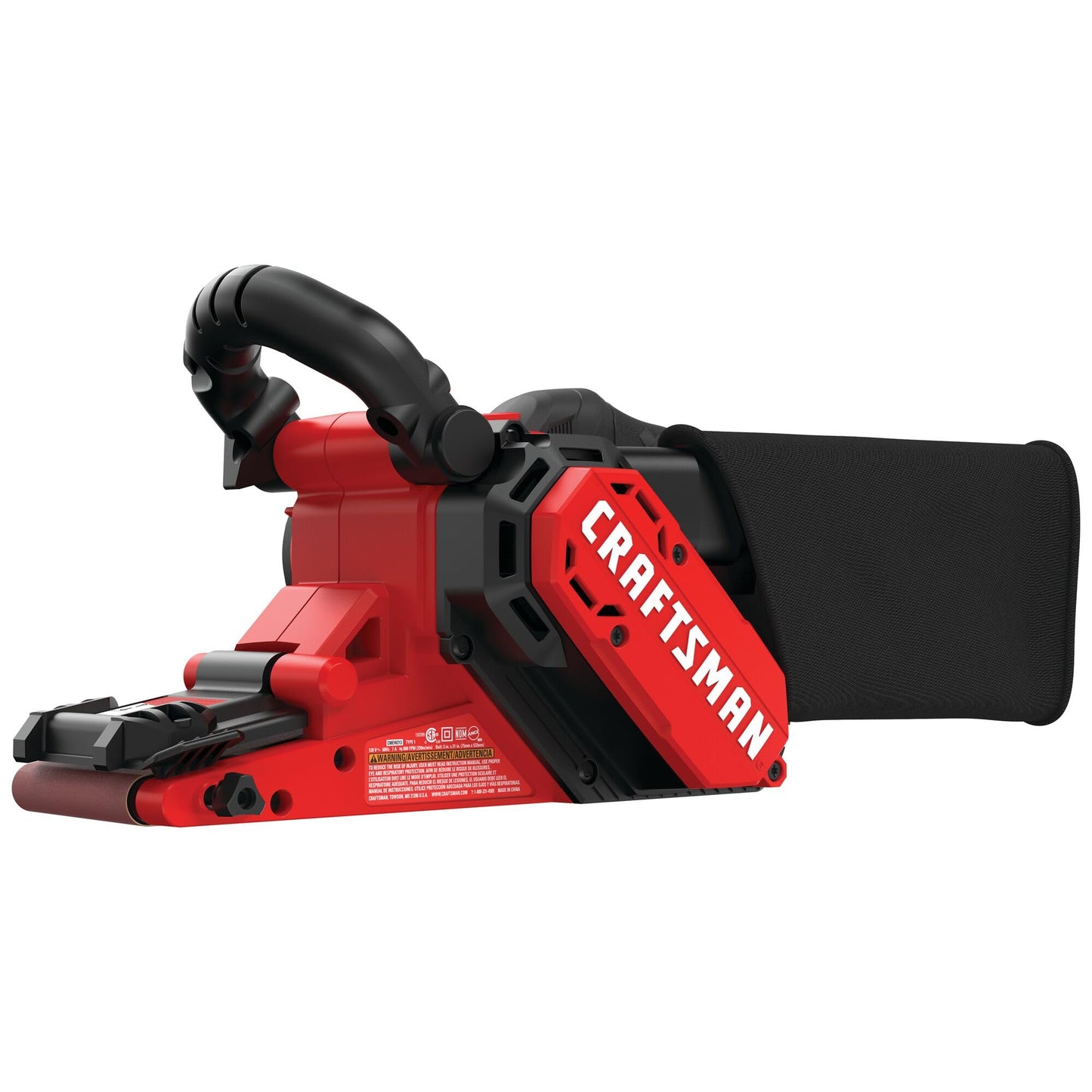 CRAFTSMAN Electric 7 Amp Belt Sander, 3-in. x 21-in., Corded (CMEW213)