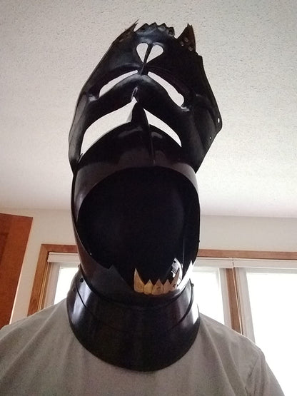 JEGERMIG 2 Pieces Black Full Face Mask Halloween Spandex Adult Hood Faceless Morph Head Cloth