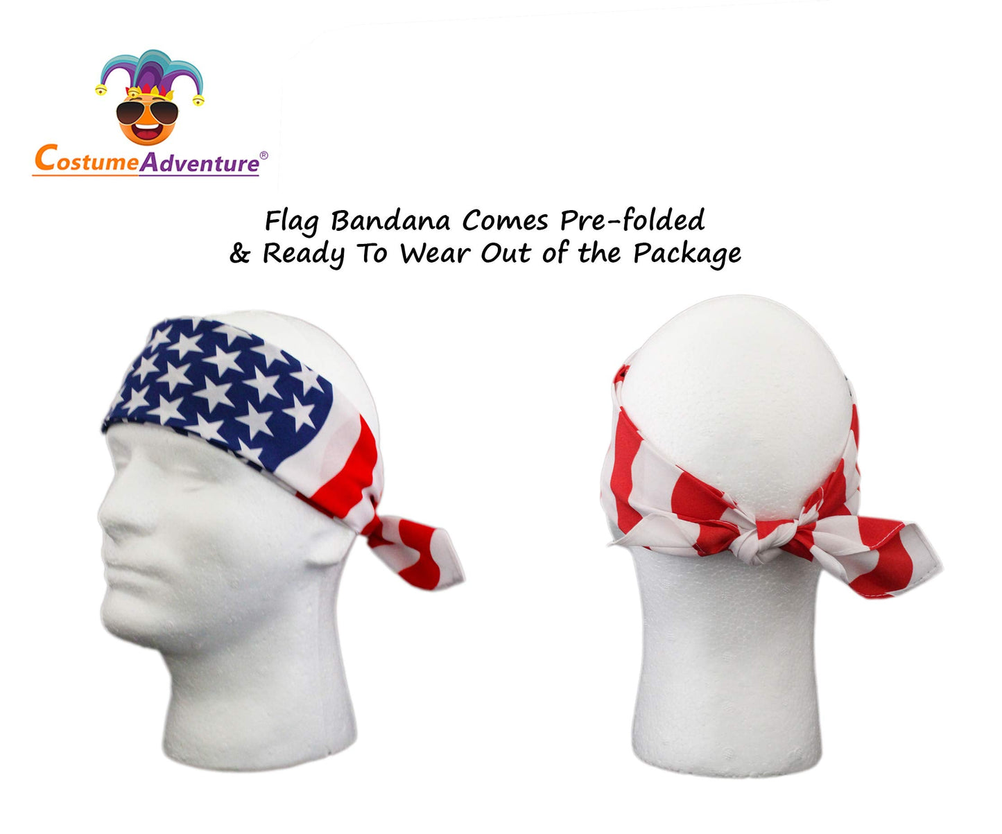 Costume Adventure Gray Braided Hippie Wig for Men Grey 60s Hippie Dude Wig With Hippy American Flag Headband - One Size