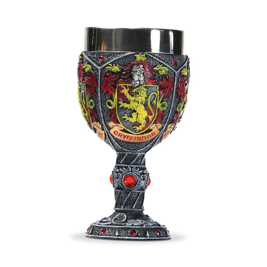 Enesco Wizarding World of Harry Potter Gryffindor Decorative Goblet Figurine, 7.09 Inch, Multicolor