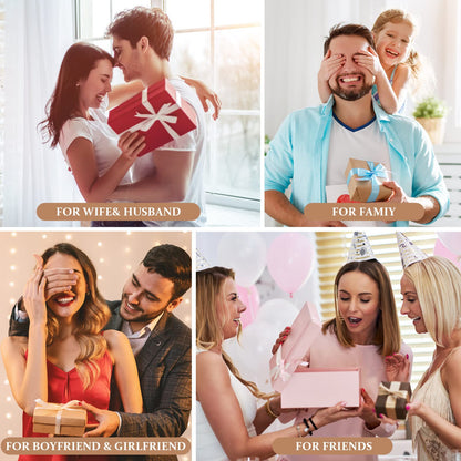 URAQT Credit Card Holder Wallet, RFID Blocking Leather Ultra Slim Wallet, Thin Minimalist Credit Card Case Card Protector, Front Pocket Wallets for Men, Women - 6 Card Slots and 1 Pockets (Brown)