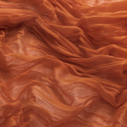 DeZerlor 20 Pack Terracotta Cheesecloth Napkins Burnt Orange Fall Cloth Napkins Set of 20 Rust Thanksgiving Table Napkins Bulk 21x21 Inches for Wedding Bridal Baby Shower Dinner Party Decor