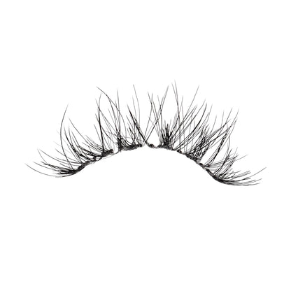 KISS Sister Nature False Eyelashes, 'Dawn', 12 mm, 100% Natural Hair, Recyclable Paper Box, Printed with Soy Ink, Cruelty Free, Vegan, Includes 1 Pair of Reusable Strip Lashes