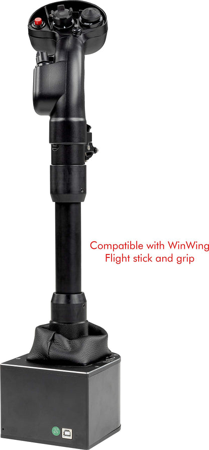Flight Stick Grip Extension Kit Configuration #7 Compatible with Thrustmaster Warthog, F-16C Viper HOTAS, F/A 18, VirPil, WinWing and Moza AB9 Flight Sticks And Bases