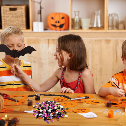 300 Pieces Halloween Mini Erasers, Assortment Novelty Pencil Erasers Bulk for Students Home School Work Classroom Rewards Prizes Gift