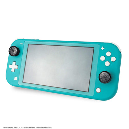 KontrolFreek Eclipse for Nintendo Switch Joy-Con and Switch Lite | 2 Performance Thumbsticks | 2 Low-Rise Convex | Black