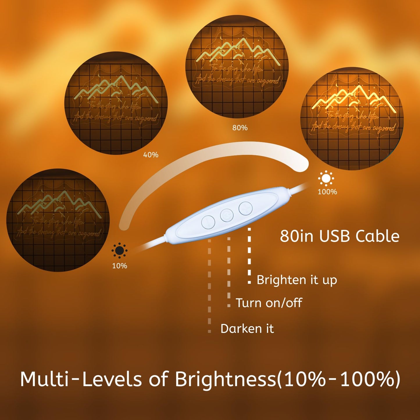 This Must Be The Place Neon Sign Warm White Letter Led Signs for Wall Decor Usb Word Light Up Signs for Bedroom Salon Man Cave Beer Home Bar Wedding Birthday Party Decor Gifts