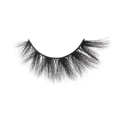 KISS Lash Couture Masterpiece Hand-Woven Faux Mink False Eyelashes, Style ‘Cruise’, 12mm, Easy to Apply, Reusable, Vegan, Cruelty Free, 1 Pair Strip Lashes