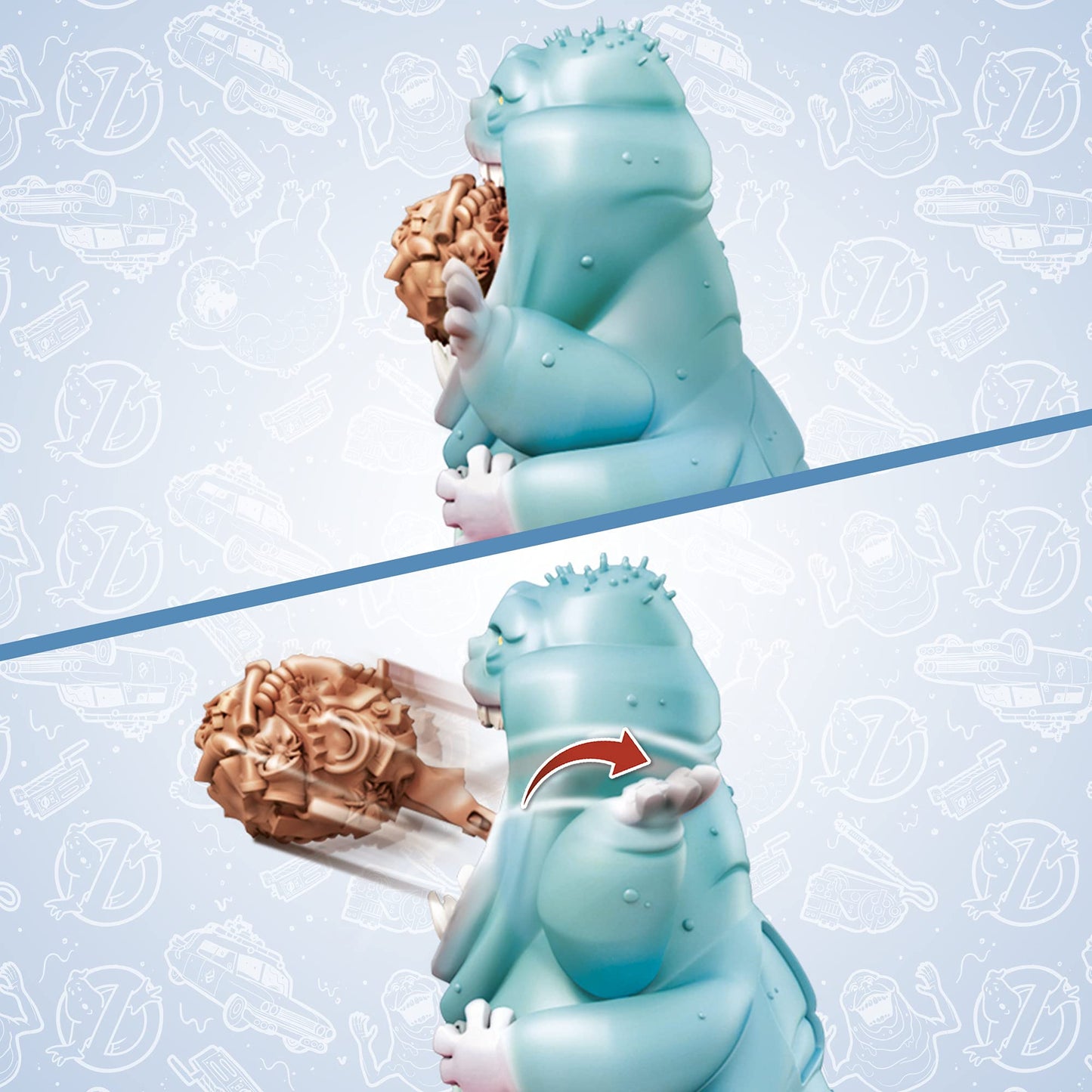 Hasbro Ghostbusters Fright Feature Muncher Ghost Figure with Fright Features, Toys for Kids Ages 4 and Up