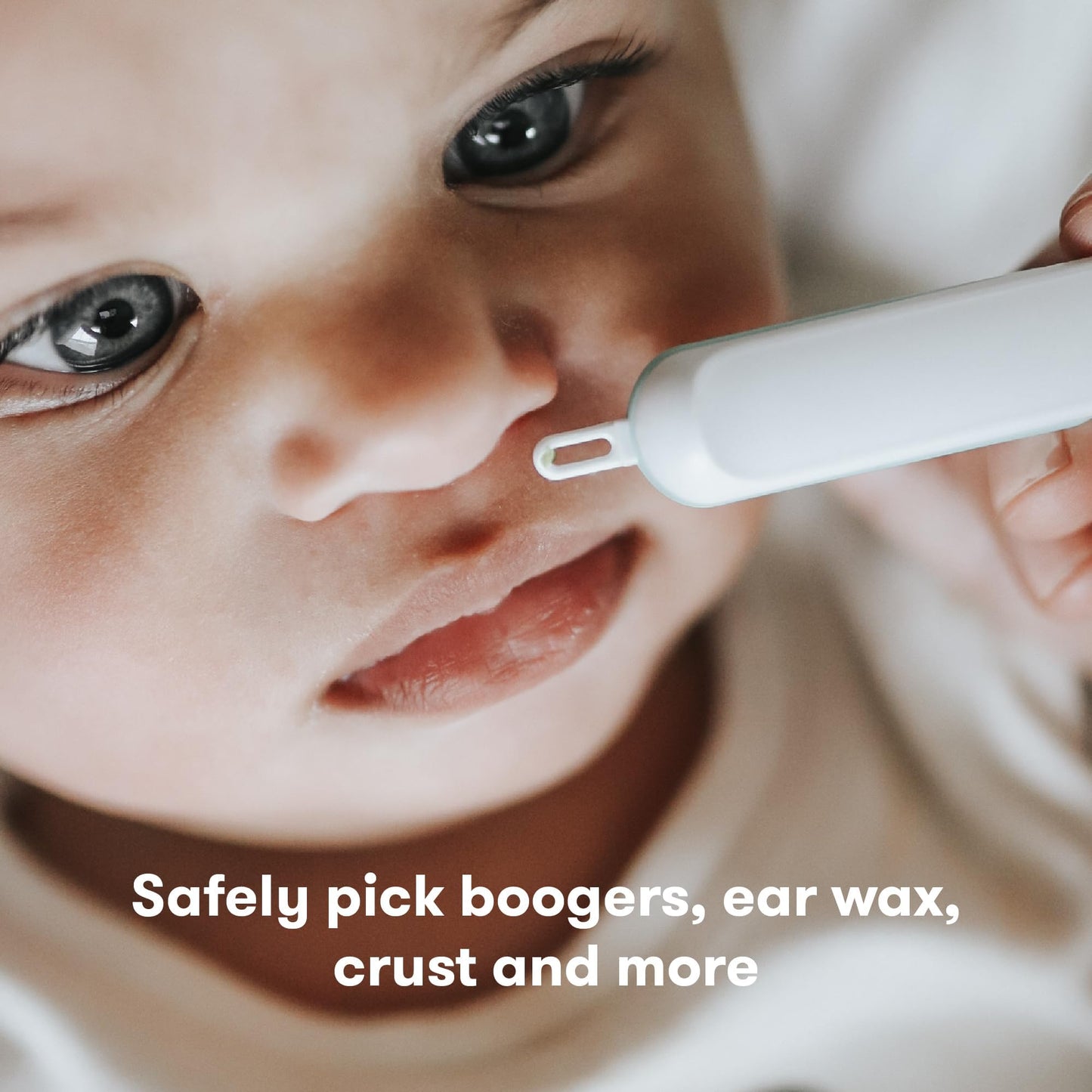 Frida Baby 3-in-1 Nose, Nail + Ear Picker by Frida Baby the Makers of NoseFrida the SnotSucker, Safely Clean Baby's Boogers, Ear Wax & More