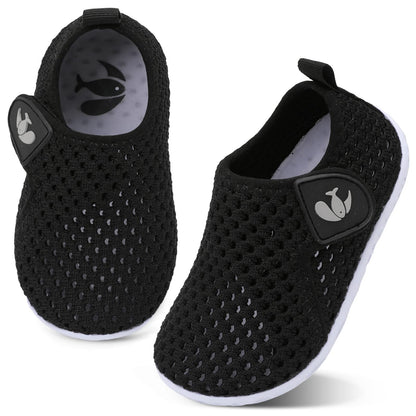 FEETCITY Toddler Swim Shoes Boys Girls Aqua Socks Non-Slip Quick Dry Barefoot for Kids Beach Outdoor Sports Toddler 5