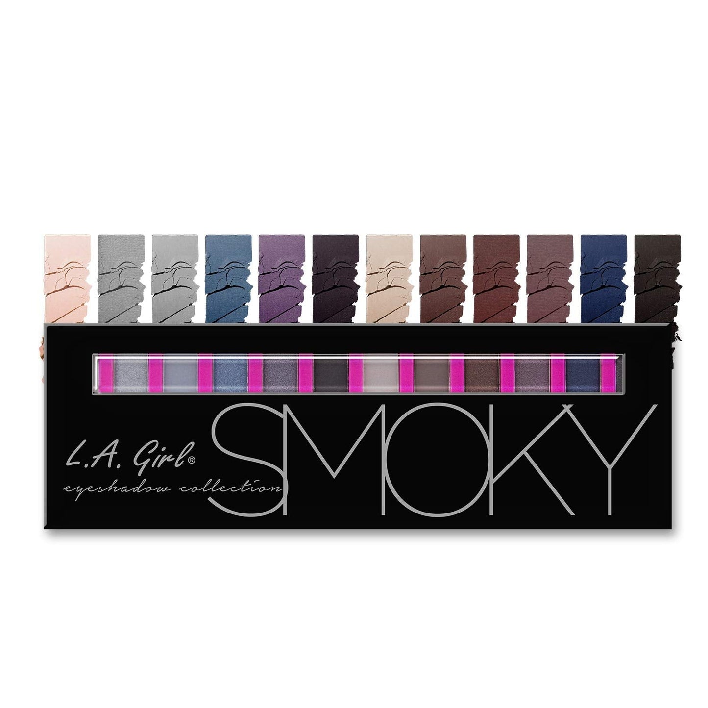 L.A. Girl Beauty Brick Eyeshadow Collection, GES332A Smoky GES332A