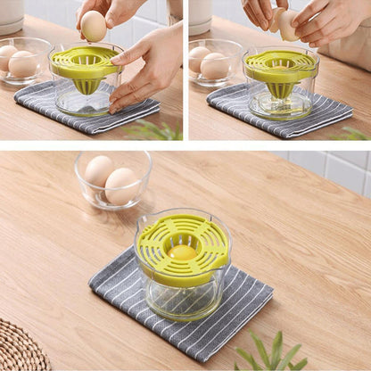 Drizom Citrus Lemon Orange Juicer Manual Hand Squeezer with Built-in Measuring Cup and Grater, 12OZ, Green