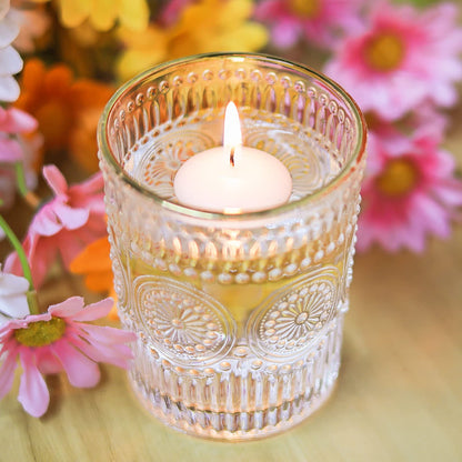 20 Pcs Floating Candles Centerpieces, 1.5 Inch Unscented Floating Candles Small Decoration for Valentine's Day, Thanksgiving, Wedding, Holiday, Parties and Home Decor