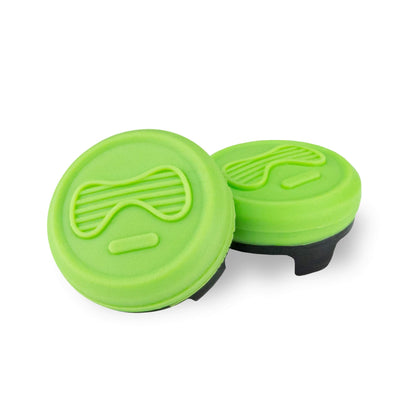 KontrolFreek Icon X Performance Thumbsticks for Xbox One and Xbox Series X | 2 Mid-Rise Convex | Green