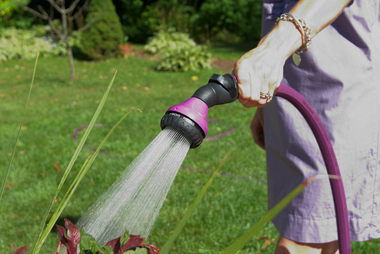 Dramm 12426 One Touch Shower and Stream, Berry