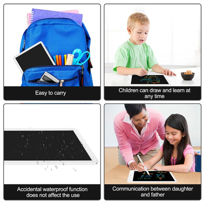 LCD Drawing Pad 10Inch for Kids with Bag,Digital Notebook & Notepad for Adult,Scribbler Board Note Book and Note pad,Colorful Writing Tablet for Boy Girl at Home,School and Office
