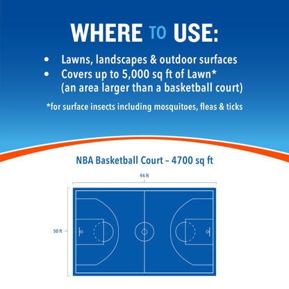 Cutter Backyard Bug Control Spray Concentrate, Mosquito Repellent, Kills Mosquitoes, Fleas & Listed Ants, 32 fl Ounce