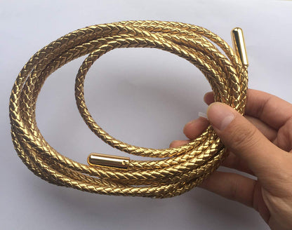 Lasso of Truth Diana Whip Cosplay Rope Weapon Gold