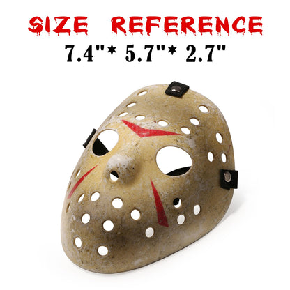 Costume Mask Kid Mask for 3 to 8 Years Old Kids Cosplay Halloween Prop Hockey Party Yellow