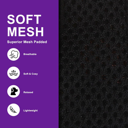 EXPAWLORER Halloween Puppy Harness - Dog Collar and Leash - Soft Mesh Padded Adjustable Step in Small Dog Vest Harness No Pull, Reflective Escape Proof for Outdoor Walking, Purple M