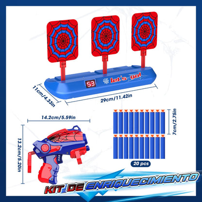 Excitobo Shooting Toys for 3-12 Year Old Boys,Shooting Targets Age 4-6 6-8 Outdoor Games Garden Toys Family Fun for Birthday Halloween Christmas Easter Gifts for Boys Girls