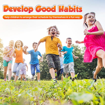 FILDANCO Superhero Projector Watch Kids Digital Watch Toy Toddler Watch with 24 Anime Images Stocking Stuffer Gift for Birthday Halloween Christmas Anniversaries (Red)