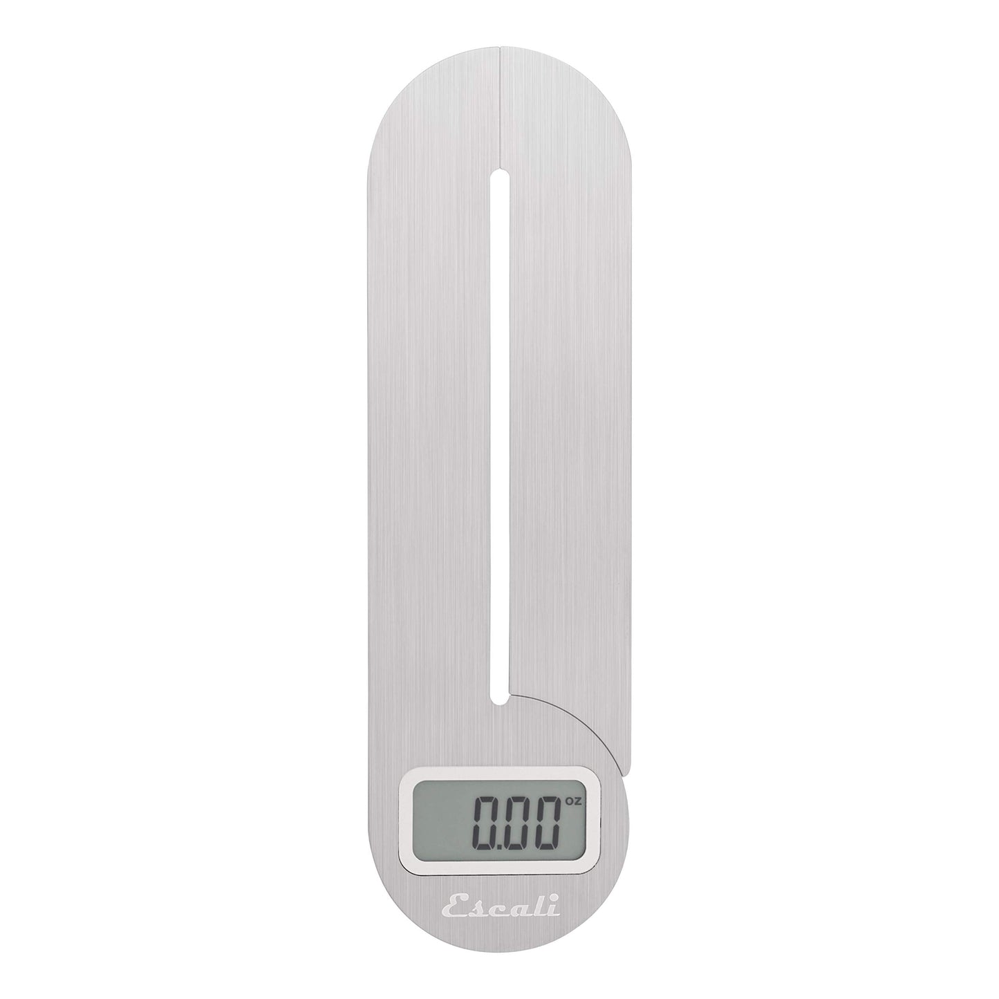 Escali F115 Compact Kitchen Scale, 11 lb/5 kg, Stainless Steel
