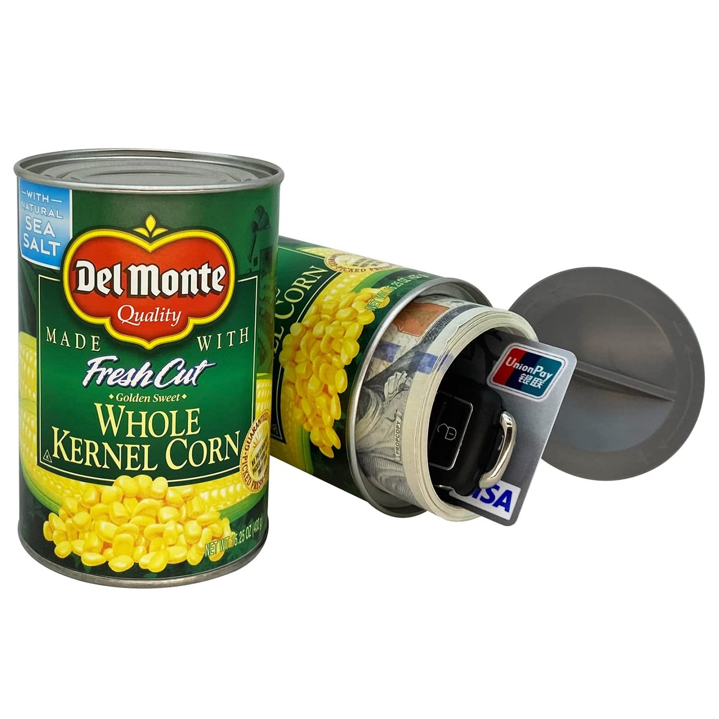 Fake Can Safes Diversion Secret Stash Safes (Corn)