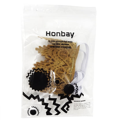 Honbay Tiny Vintage Golden Lace Crown Headband, Baby Princess Tiara, First Birthday Hat, Newborn Crown Photo Prop