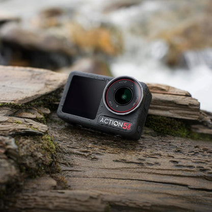 DJI Osmo Action 5 Pro Standard Combo,with 58 Piece Accessory Kit+ 64GB Card - Waterproof Action Camera with 1/1.3" Sensor, 4K/120fps Video, Action Camera 4K Ideal for Sports (Total 1 Battery)