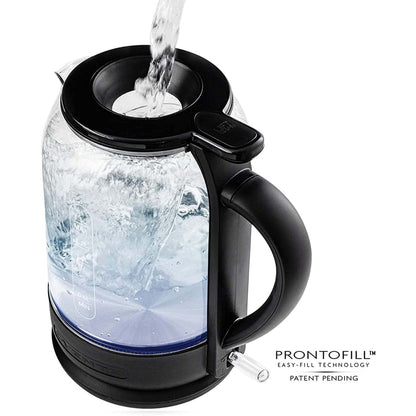 OVENTE Electric Coffee Grinder for Beans, Spices and More, 2.5Oz Compact Grinding Mill, Spice Grinder with Stainless Steel Blade, Pulse Button Operation and Transparent Easy to Open Lid, Black CG225B