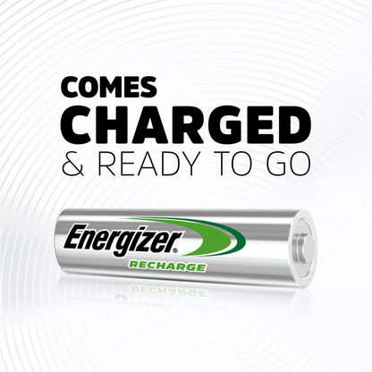Energizer Recharge Universal Rechargeable AA Batteries (16 Pack), Double A Rechargeable Batteries