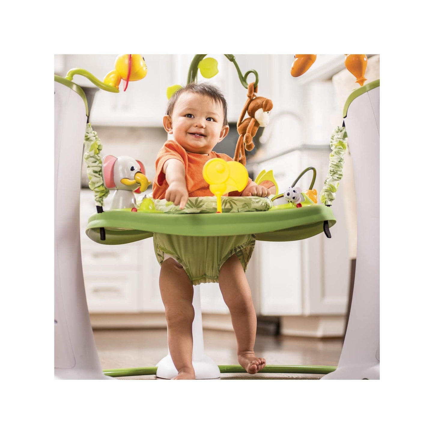 Evenflo Exersaucer Activity Center, Safari Friends, Safari Friends,Less than 18 months