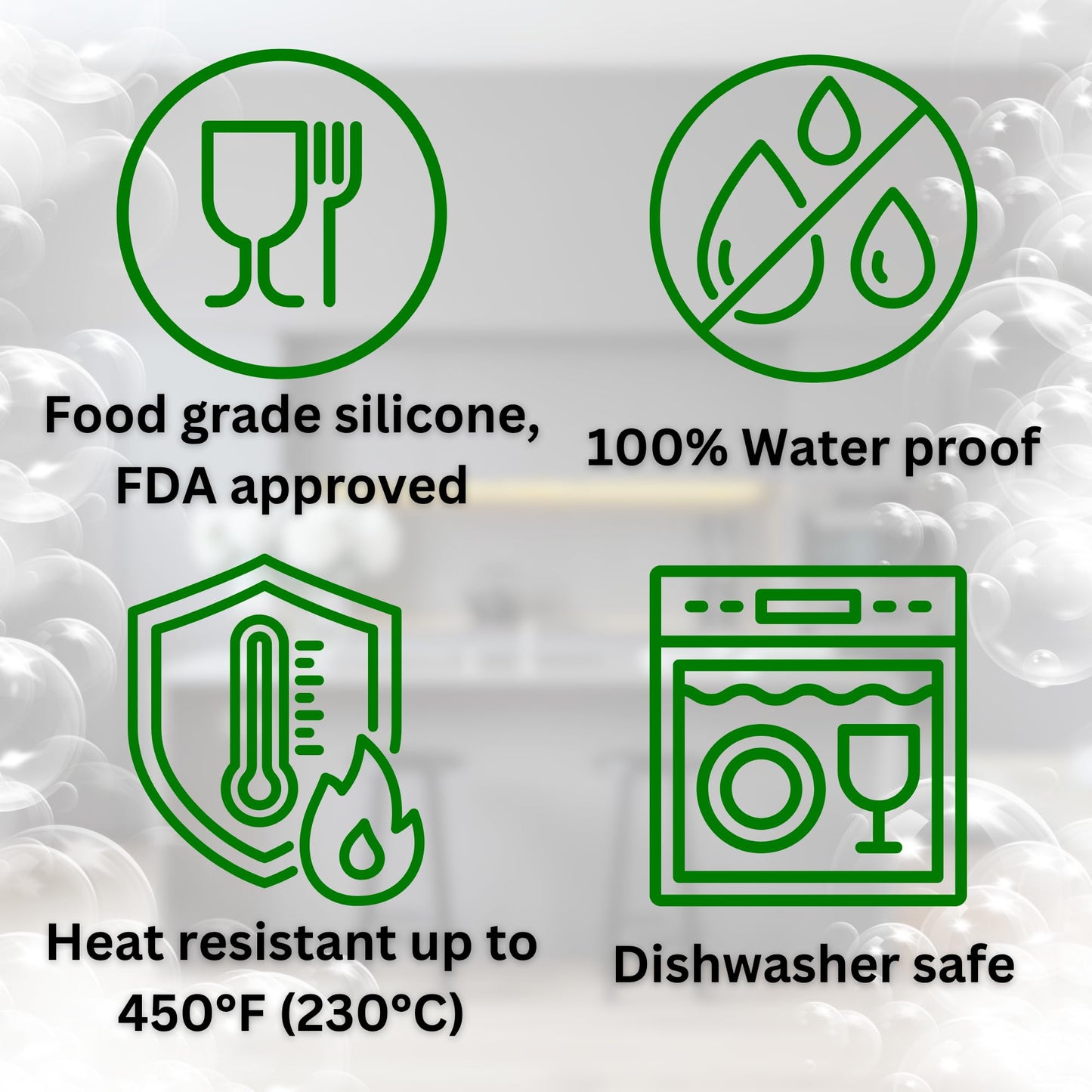 Dog Shampoo Gloves for Bathing – Silicone Dog Washing Gloves with Bristles – Pet Hair Removal Glove for Dogs & Cats – Puppy Essentials – Dog Grooming Supplies & Accessories – Shampoo Brush for Pets