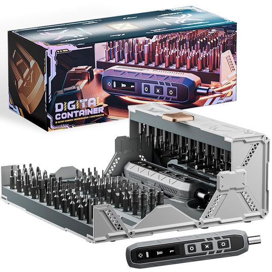 CybJoy 180 in 1 Electric Screwdriver Set,3 Torque Modes with 160 Magnetic Precision Bits,Cordless Phone Repair Tool Kit for Phone Computer Camera Watch Laptop