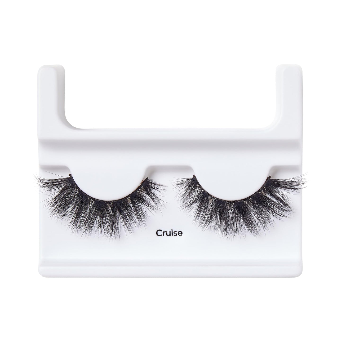 KISS Lash Couture Masterpiece Hand-Woven Faux Mink False Eyelashes, Style ‘Cruise’, 12mm, Easy to Apply, Reusable, Vegan, Cruelty Free, 1 Pair Strip Lashes