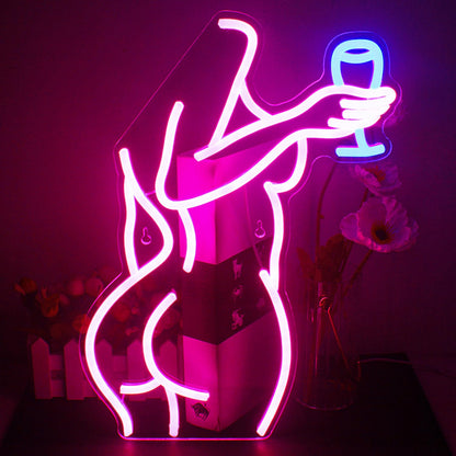 This Must Be The Place Neon Sign Warm White Letter Led Signs for Wall Decor Usb Word Light Up Signs for Bedroom Salon Man Cave Beer Home Bar Wedding Birthday Party Decor Gifts