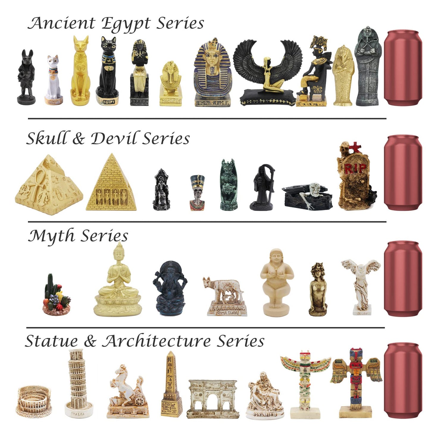 Kocris Casa Death with Sickle Aquarium Fish Tank Decorations Statue Figurine Reptile Lizard Tanks Terrarium Devil Skull Halloween Décor Ornament Pet