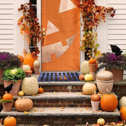 3D Illusion Clown Door Mat, Horror Movie Sewer Doormat, Indoor/Outdoor Welcome Rug (B)