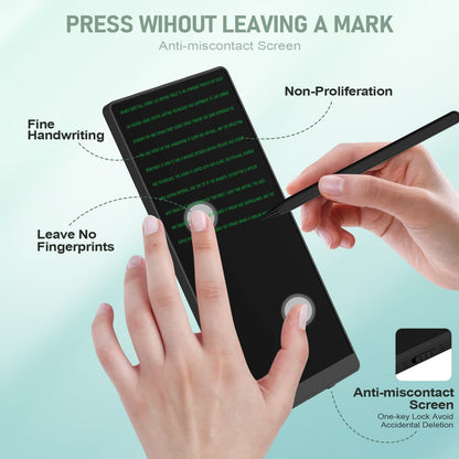 LCD Writing Tablet for Adults-6.5″&6″ LCD Writing Tablet,Double-Sided Full Screen Electronic Drawing Pad,Mini Portable Digital Notepad for School,Office,Home,Erasable,Reusable