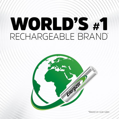 Energizer Recharge Universal Rechargeable AAA Batteries (8 Pack), Triple A Batteries