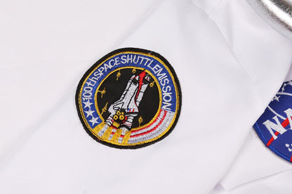 Costumerry Astronaut Costume for Kids Halloween Dress Up Space Birthday Gifts (8-10 Years)